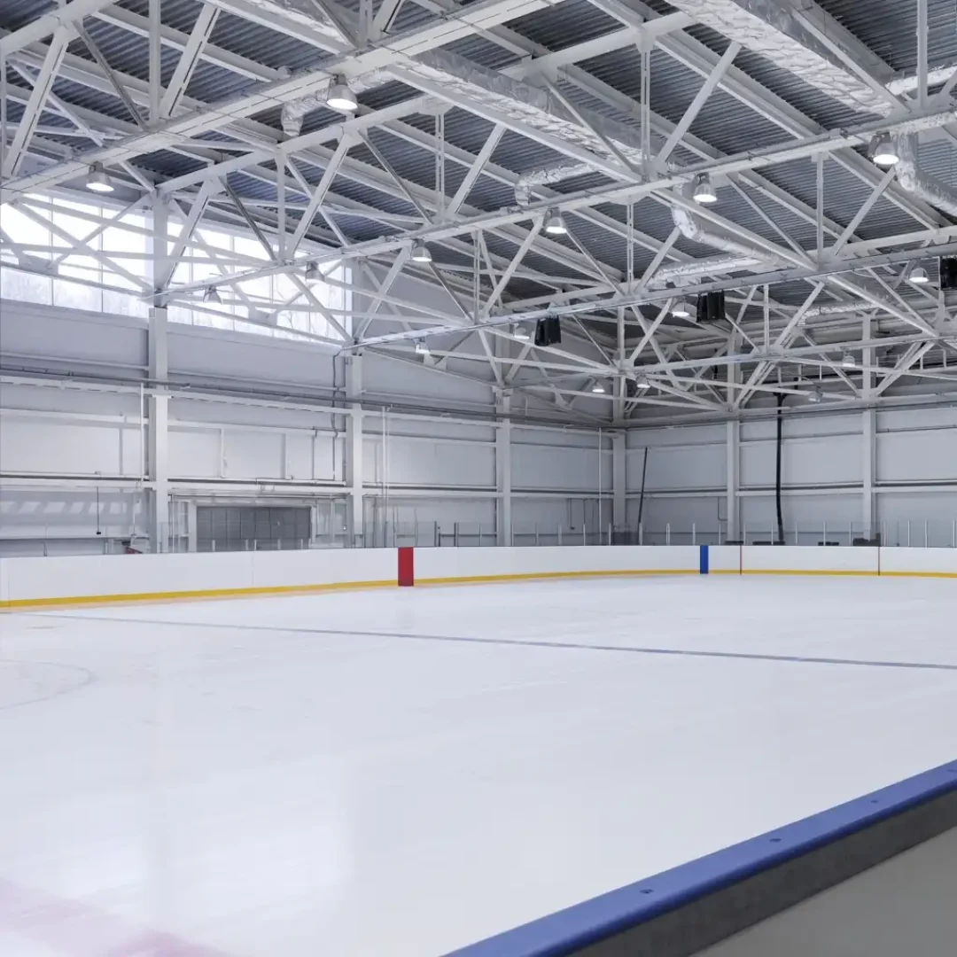 Recreation facility steel made